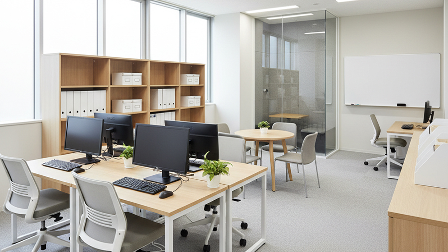 少人数（1〜5名）オフィスに最適！効率UPレイアウトとデスク選び