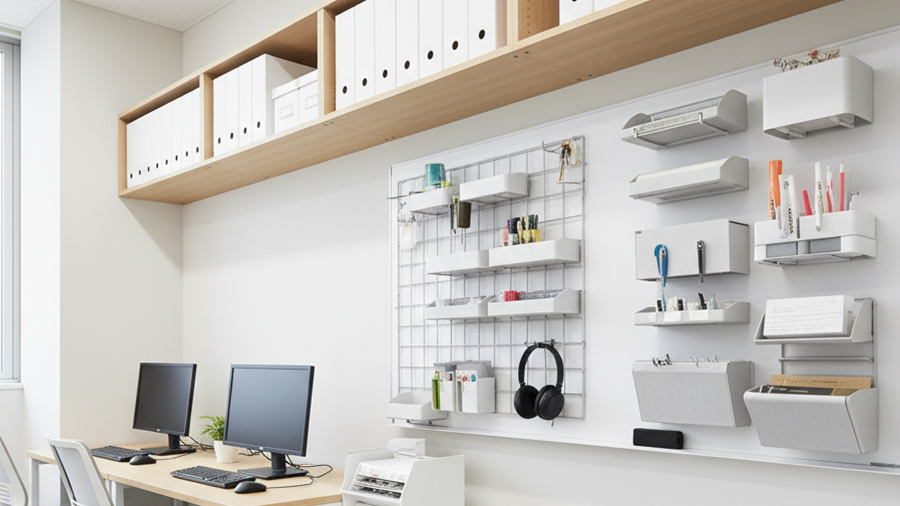 小さい事務所でも快適！デッドスペースを活かす収納術と家具選び