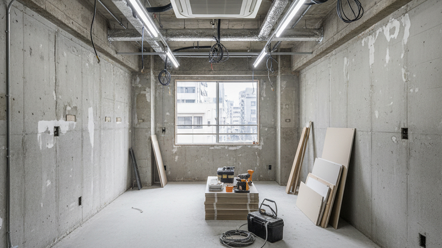 スケルトン物件の工事費用を抑えるには？内訳と相場を徹底解説