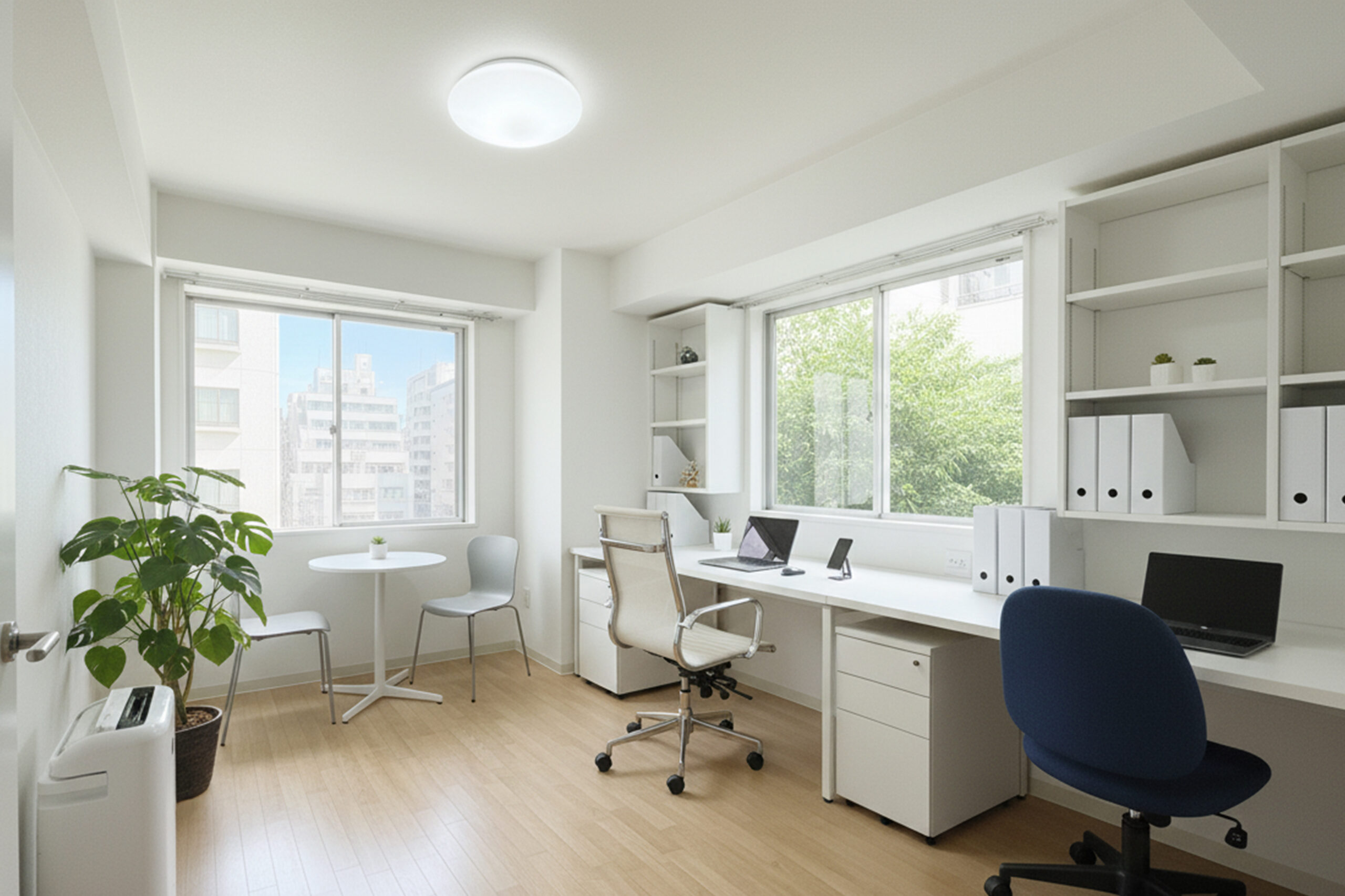 ワンルームの小規模事務所を最大限活かす！空間を広く見せるレイアウトのコツ