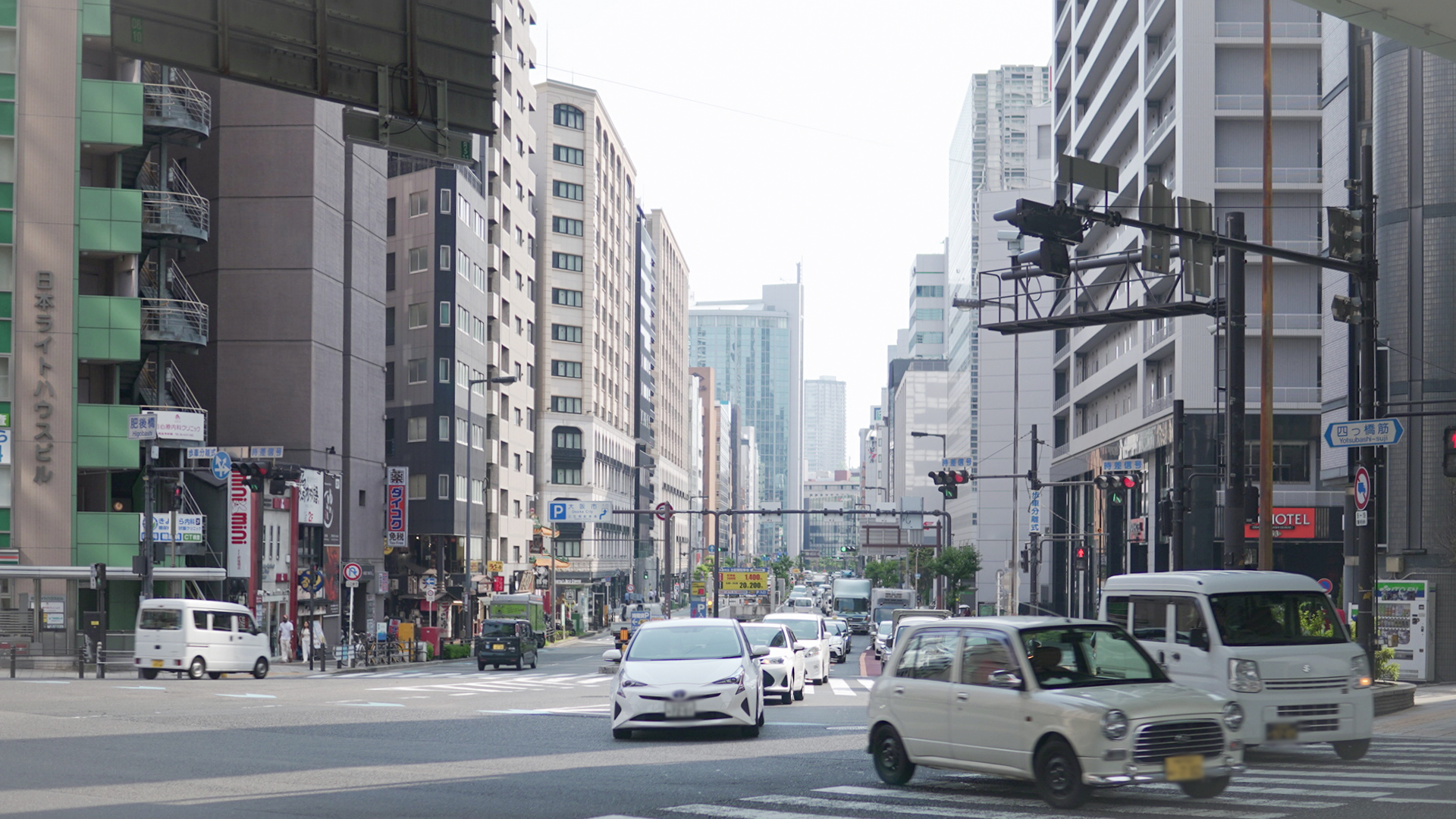 【2025年最新版】肥後橋・四ツ橋エリアの小規模オフィス賃料相場とエリアガイド